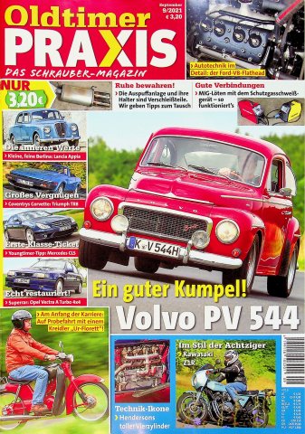 Deckblatt Oldtimer Praxis (09/2021)